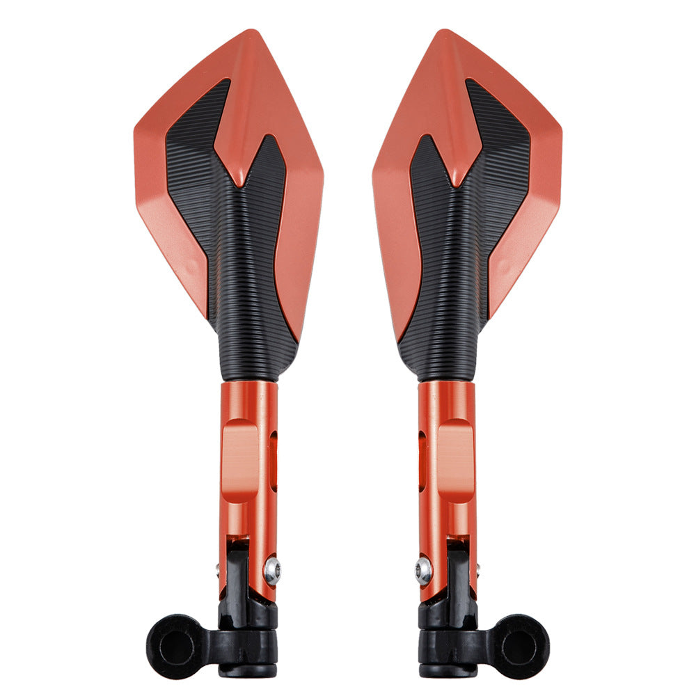 Adjustable Motorcycle Racing Mirrors with Rotating Joints