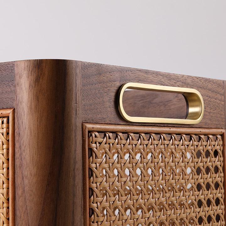 Artisan Handwoven Storage Crate Bowlift