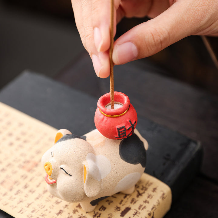 Decorative Pig Sculpture