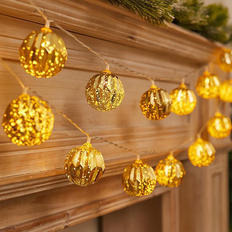 Colored LED Christmas light chain Bowlift