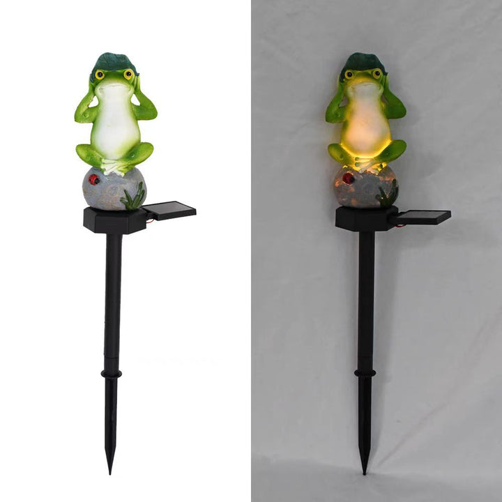 Solar-Powered Owl Garden Stake with Motion Sensor