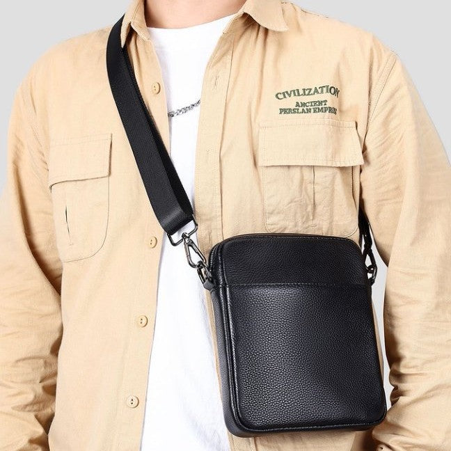 Classic Leather Sling Bag