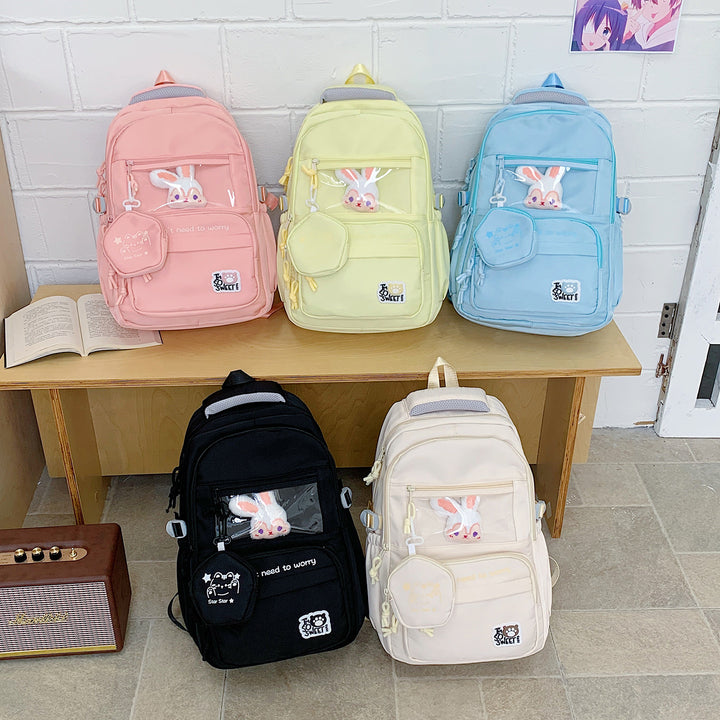 Cute Bunny-Themed Backpack Bowlift