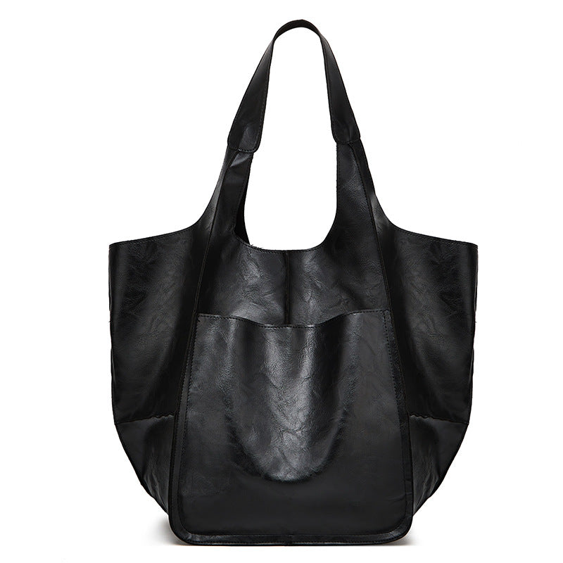 Versatile Durable Leather Tote Bag