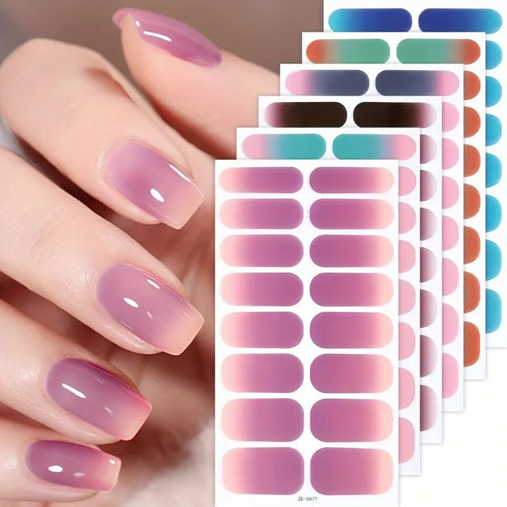Gradient Ombre Nail Wraps