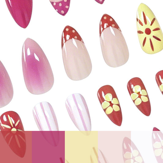 Thematic Summer Nail Art Set Bowlift