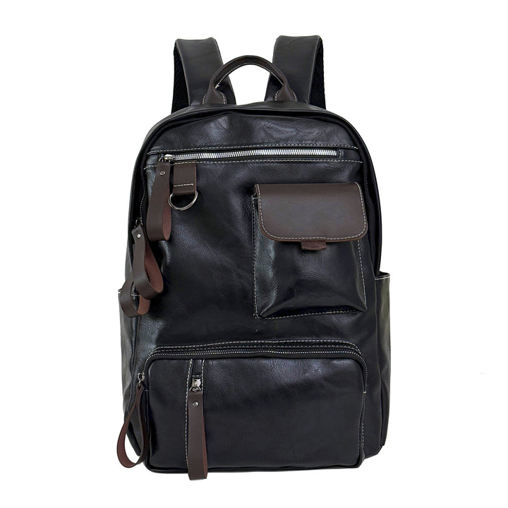Durable Vintage Leather Backpack Bowlift