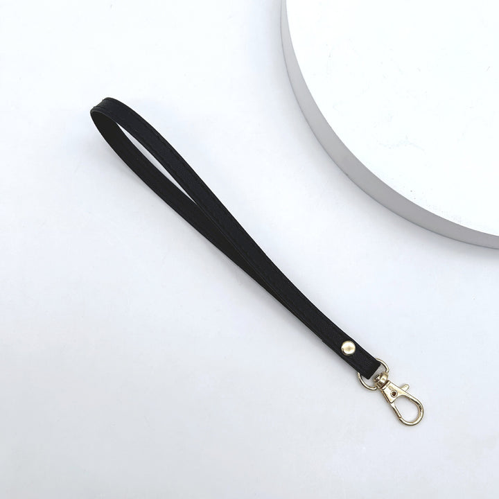 Durable Synthetic Leather Lanyard Bowlift