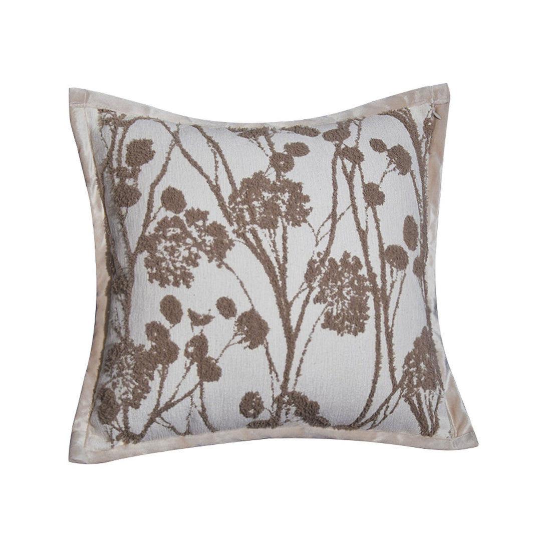 Rectangular decorative cuddle pillow cover with striped teddy boucle look and sherpa finish Bowlift
