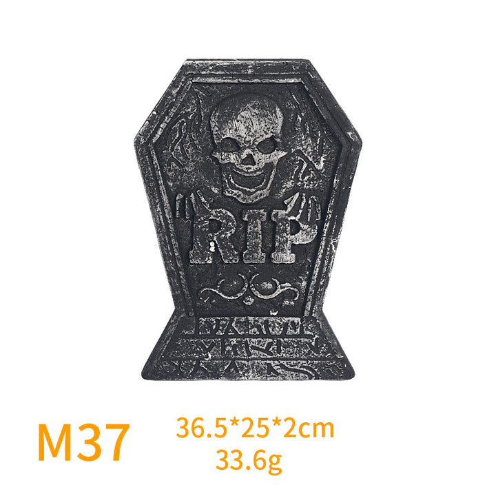 Creepy Grave Marker Decoration Bowlift