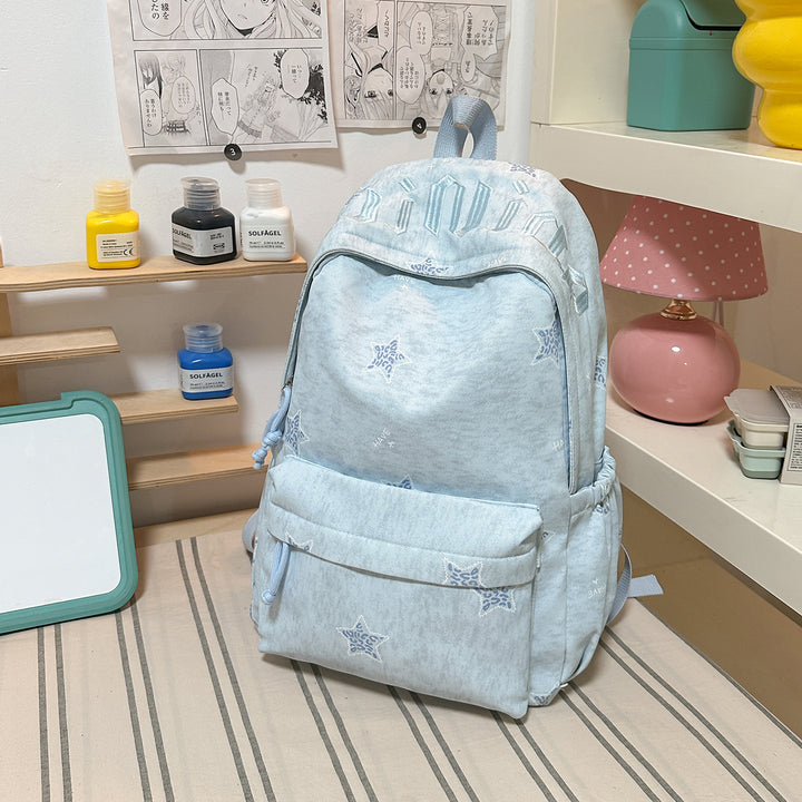 Decorative Floral Patterned Backpack Bowlift