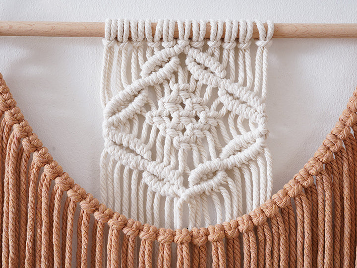 Woven Macrame Wall Tapestry Bowlift