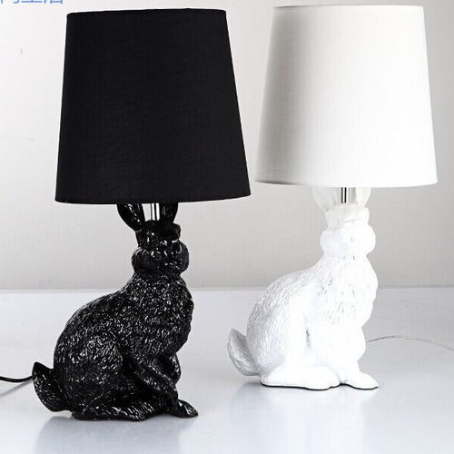 Sculptural Rabbit Table Lamp