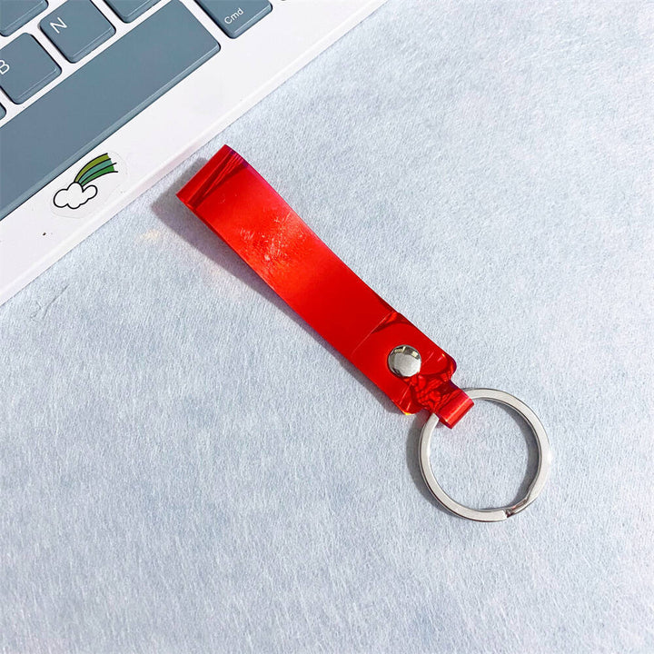 Colorful Iridescent Acrylic Keychain Bowlift