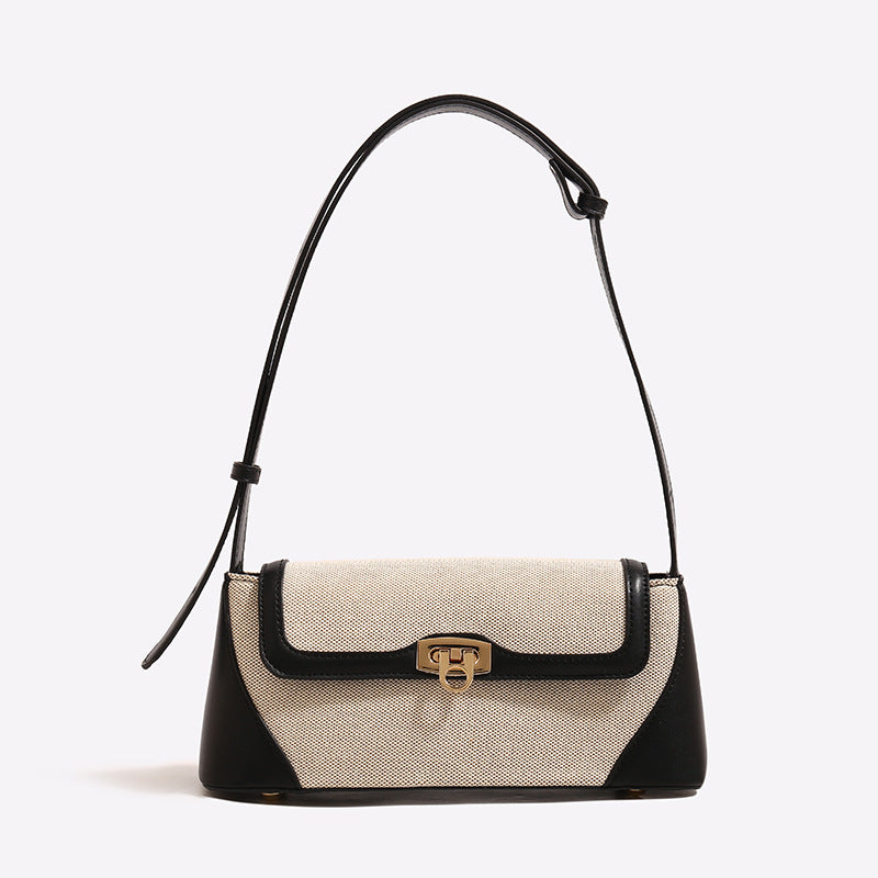 Elegant Structured Clutch Handbag