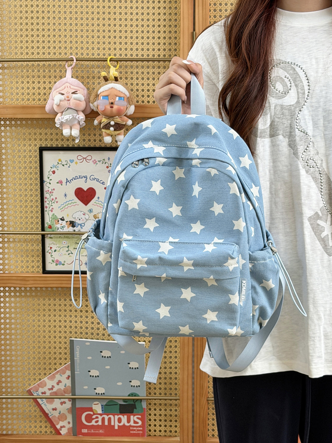 Playful Polka Dot Backpack Bowlift