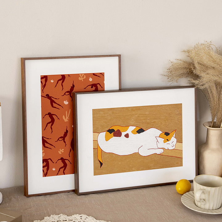 Vintage Illustration Framed Art
