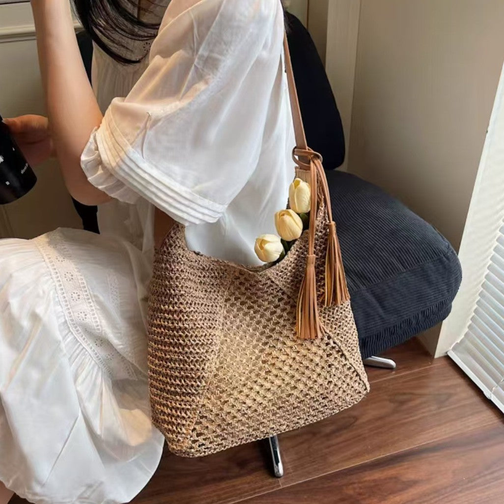 Summer Macrame Shoulder Bag Bowlift
