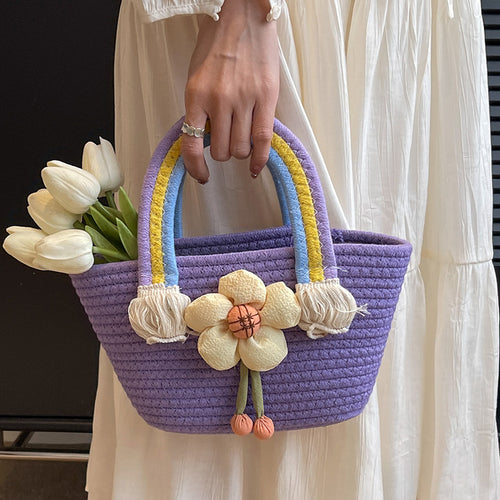 Decorative Crochet Handbag