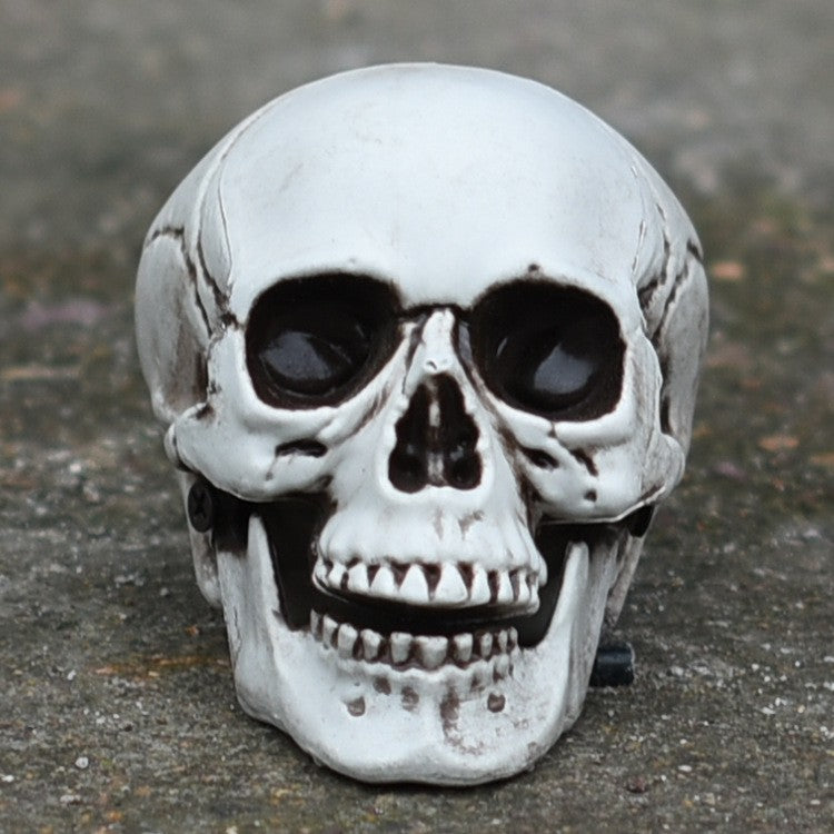 Decorative Skull Figurine Bowlift