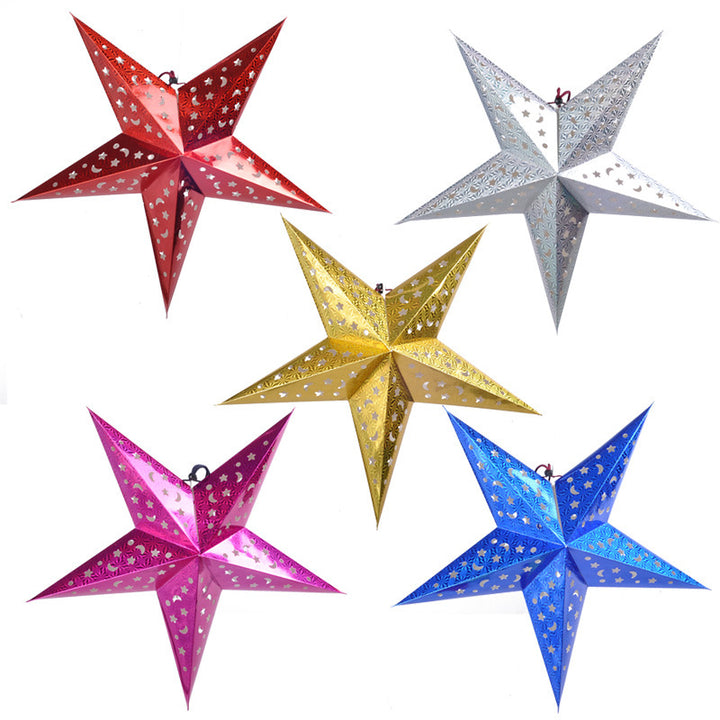 Decorative Star Shaped Hanging Ornaments Bowlift