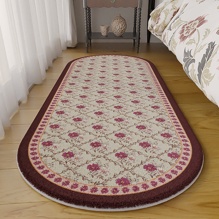 Floral Pattern Area Rug for Indoor Home