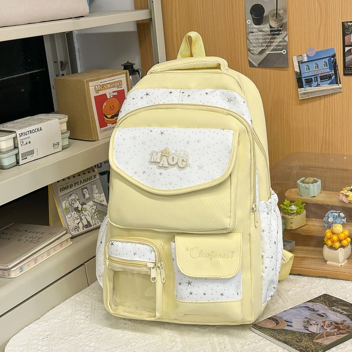 Decorative Plush Character Backpack Bowlift