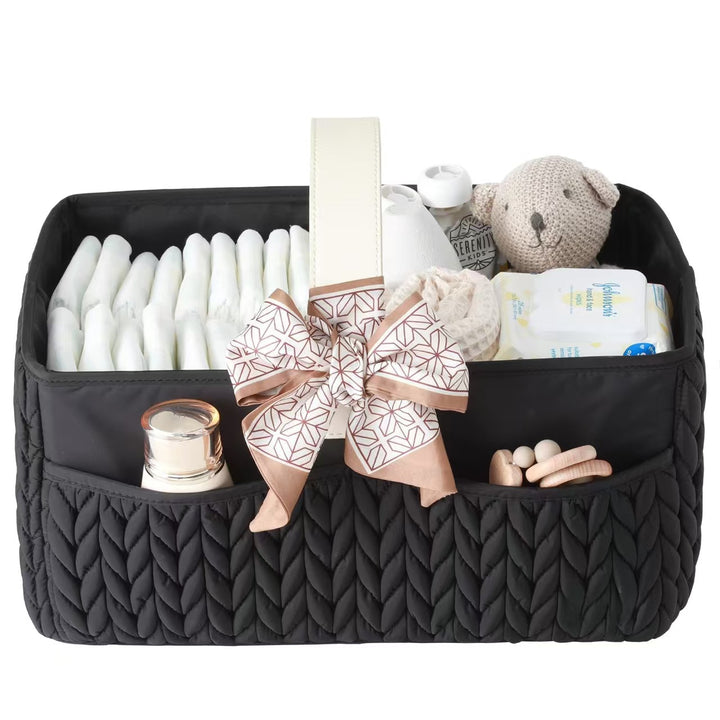 Quilted tote bag with practical compartments Bowlift