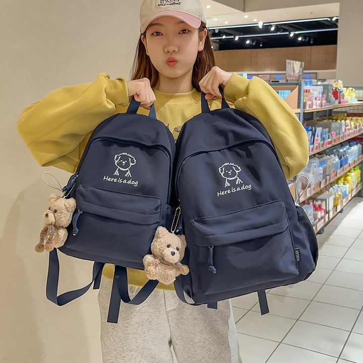 Playful Illustrated Casual Backpack Bowlift