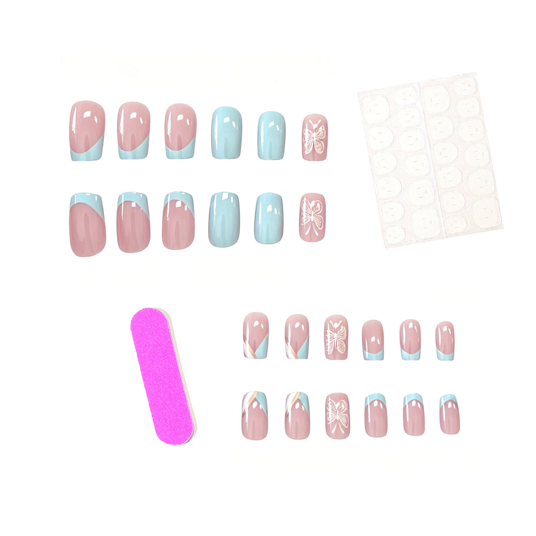 Acrylic Butterfly Nail Art Set Bowlift