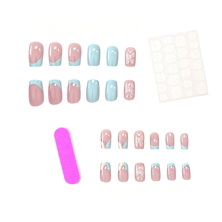 Acrylic Butterfly Nail Art Set Bowlift
