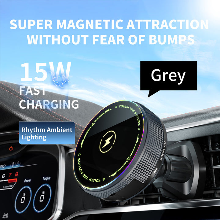 Unisex Magnetic Fast Charging Car Mount Bowlift