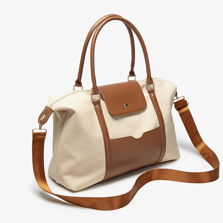 Classic Canvas Weekender Tote Bag