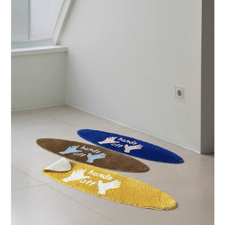 Fun Surfboard-Shaped Bath Mat Bowlift