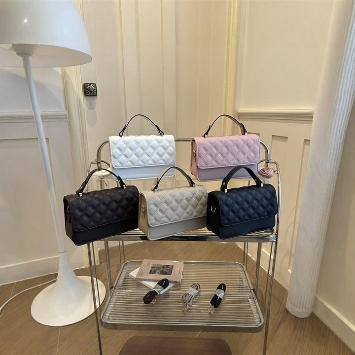 Quilted Textured Handbag