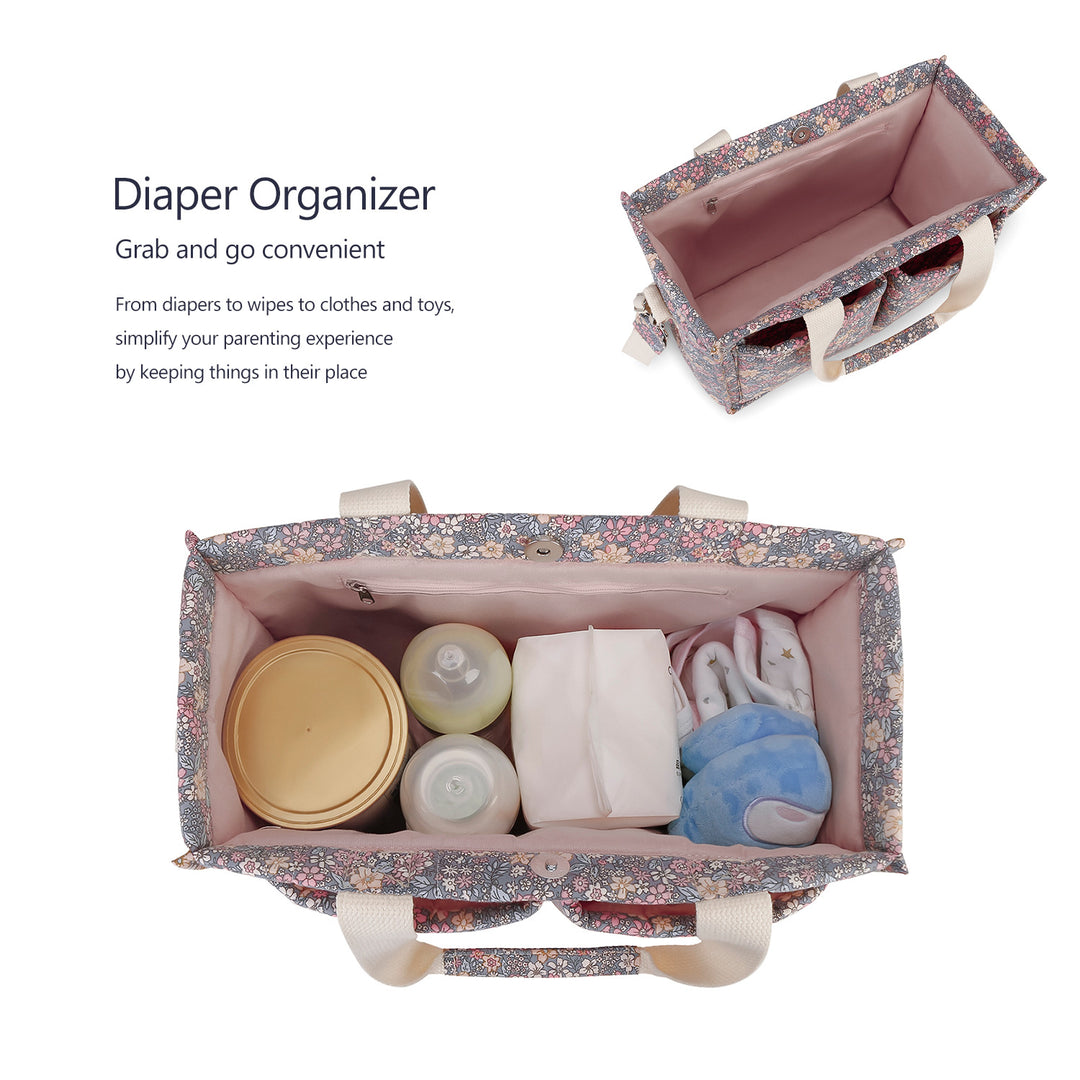 Flower pattern handbag Bowlift