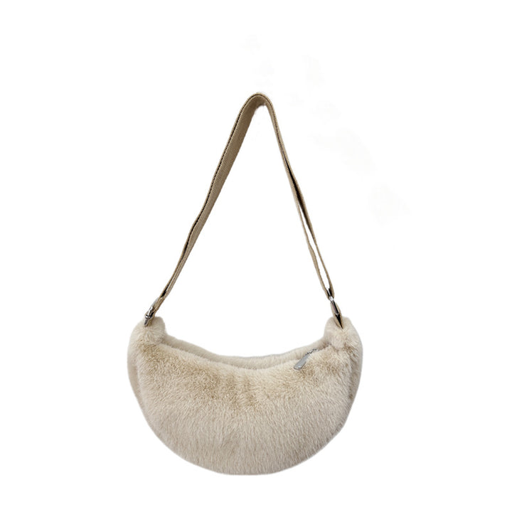Cozy Faux Fur Shoulder Handbag