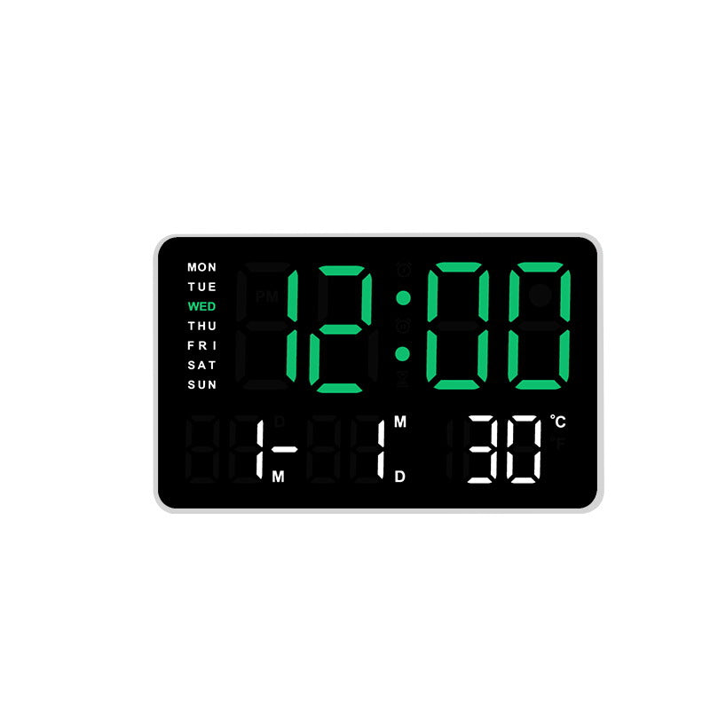 Digital function alarm clock with large LED display Bowlift