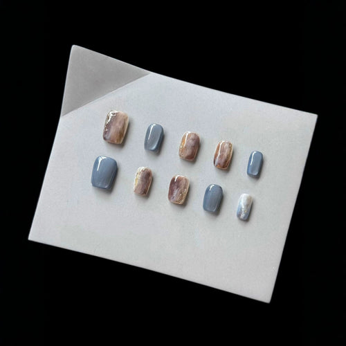 Artistic Press-On Nail Designs