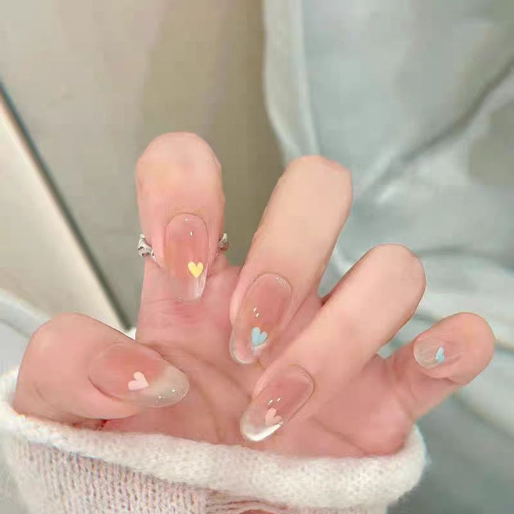 Playful Cat-Themed Press-On Nail Art Bowlift