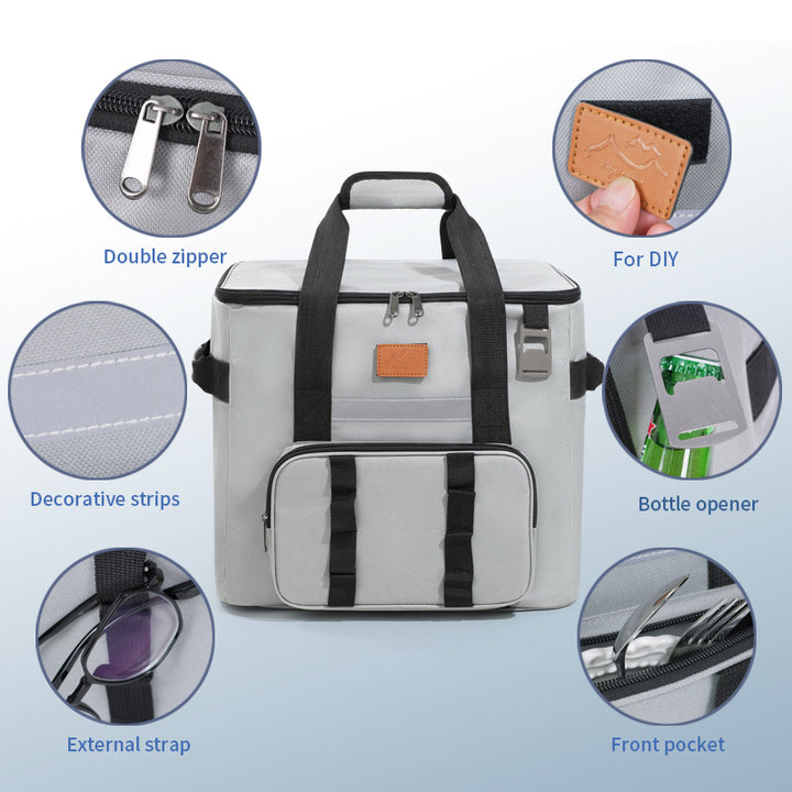 Insulated Multi-Compartment Food Carrier Bowlift