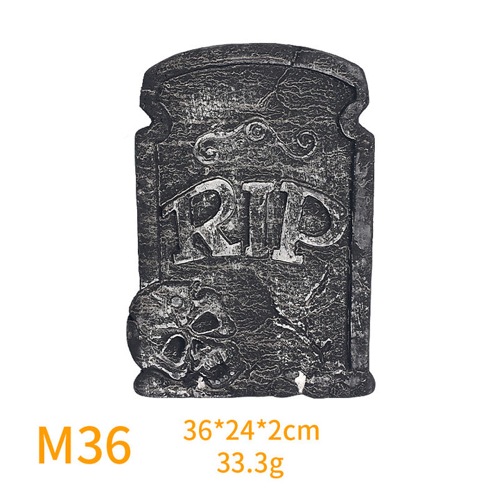 Creepy Grave Marker Decoration Bowlift