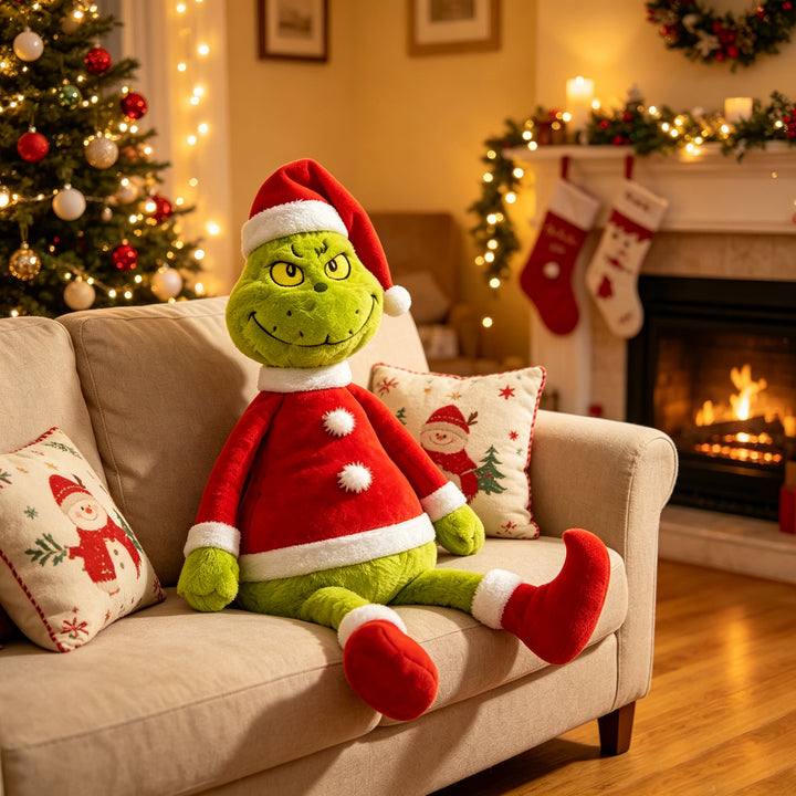 Plush figure Christmas Grinch