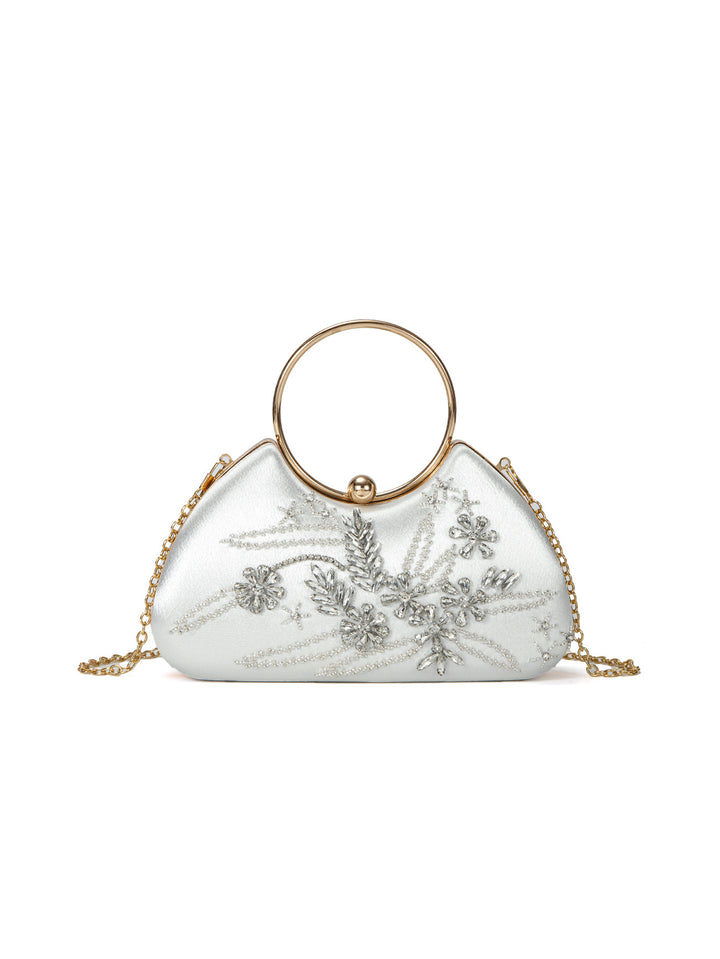 Embroidered Evening Clutch
