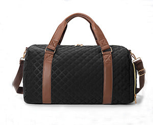 Quilted Weekender Bag Bowlift