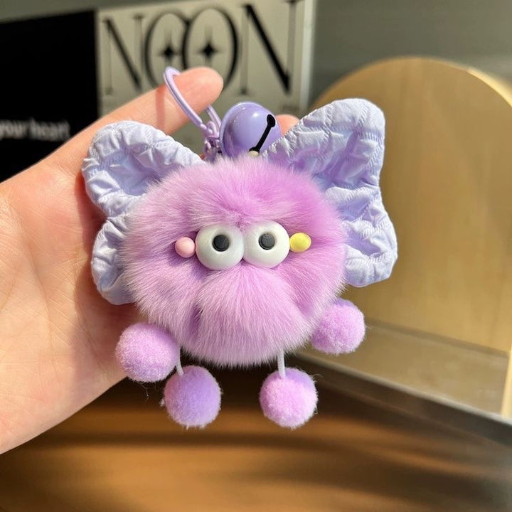 Cute Plush Butterfly Keychain Bowlift