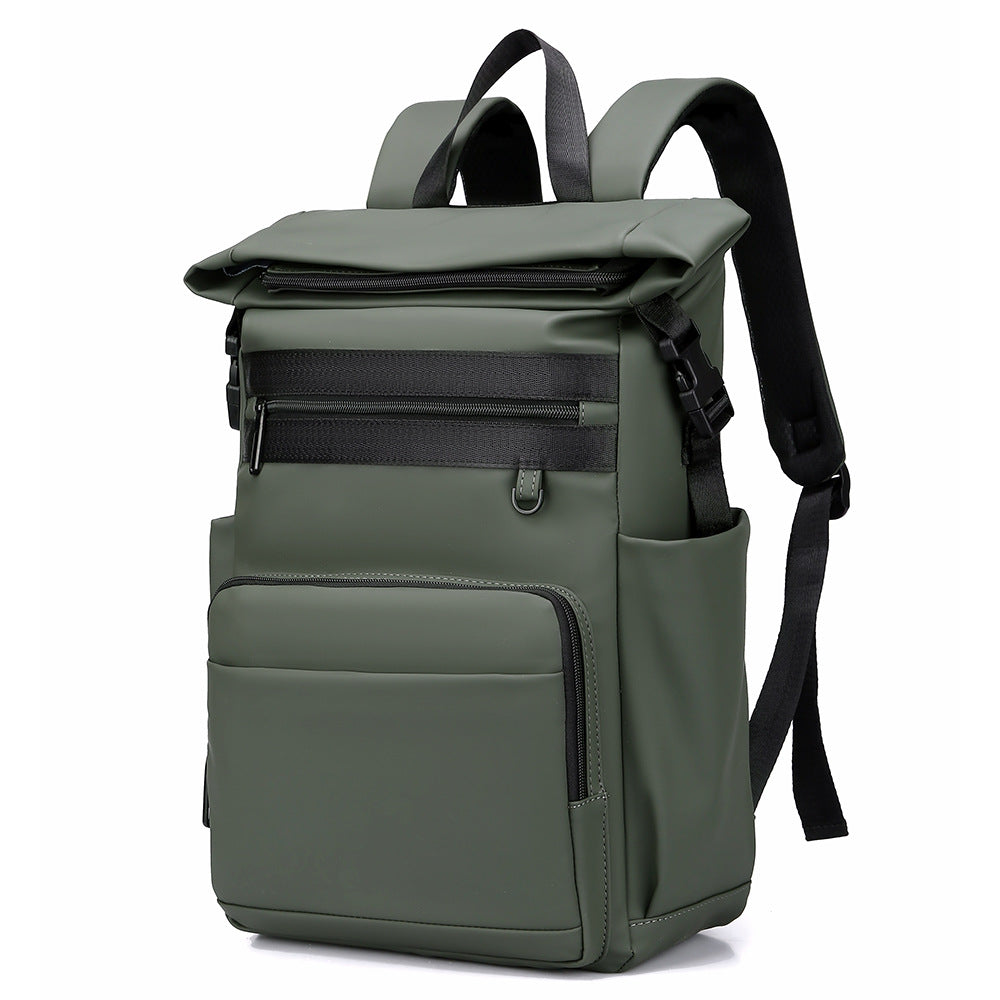 Versatile Waterproof Backpack with Innovative Rolltop Design Bowlift