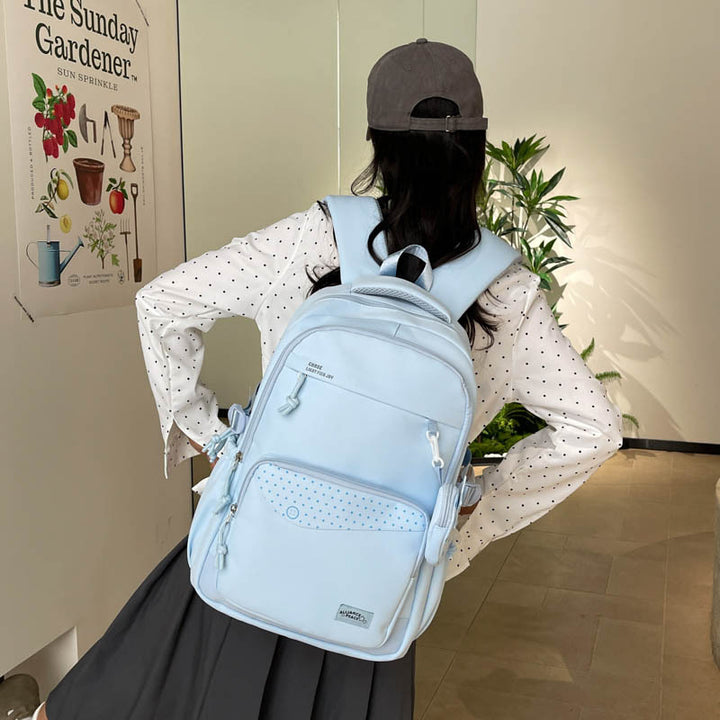 Multi-Compartment Lightweight Backpack Bowlift