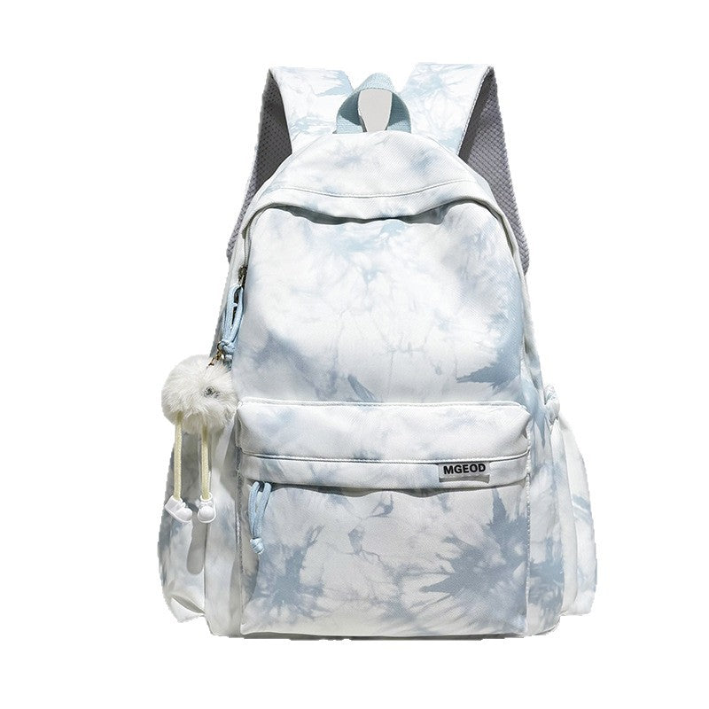 Lightweight Casual Backpack with Plush Keychain Bowlift