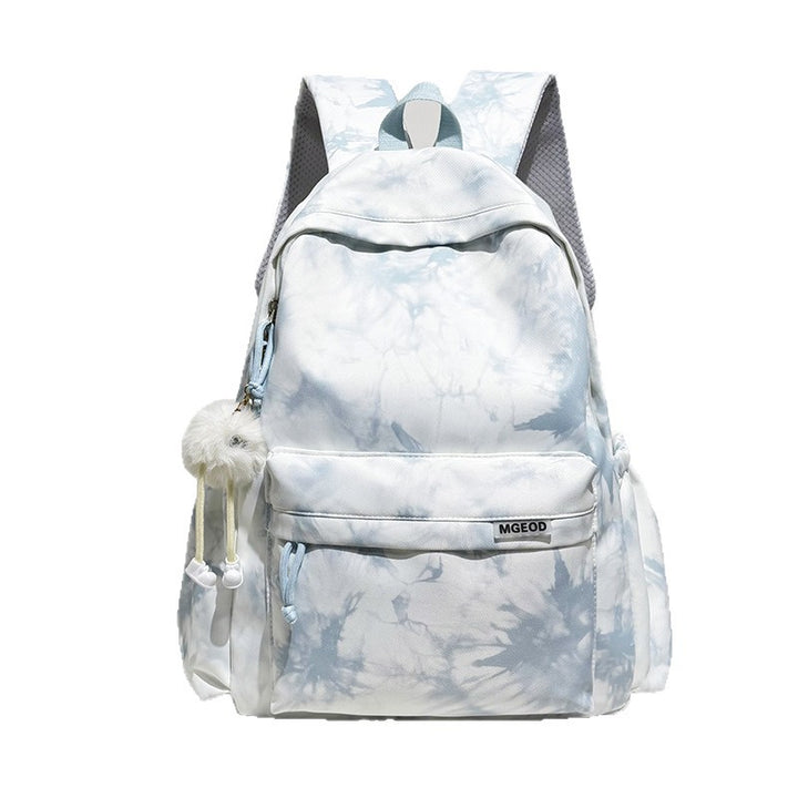 Lightweight Casual Backpack with Plush Keychain Bowlift